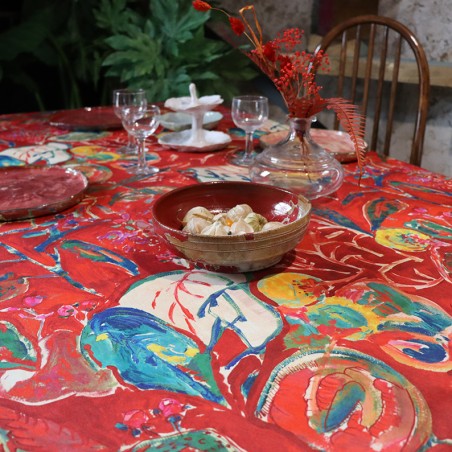 TOILE ENDUITE - SUMA rouge