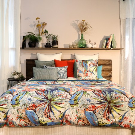 Courtepointe PANAMA bleu