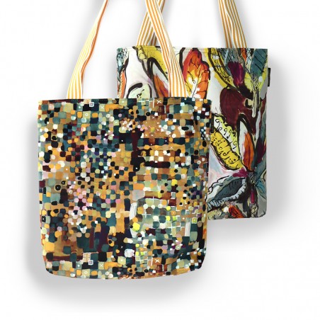 Réverso CONFETTI prune -...