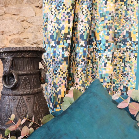 Tissu - CONFETTI canard