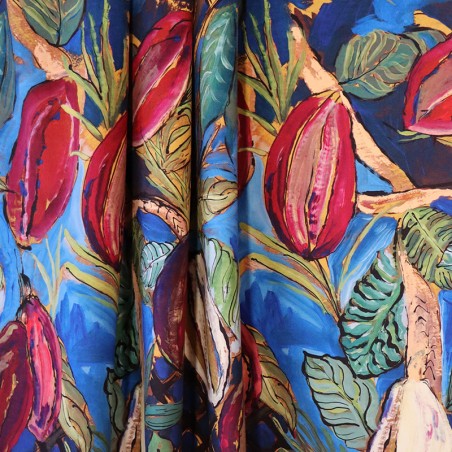 Tissu - TRINIDAD moutarde