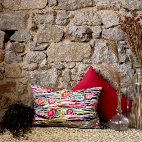 Tissu - AURORE BOREALE jaune