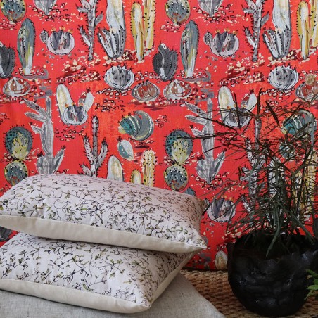 Tissu - CANCUN corail