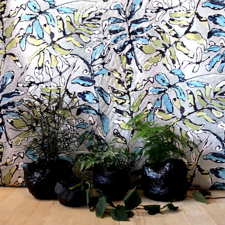 Tissu - ELLIPSE cyan