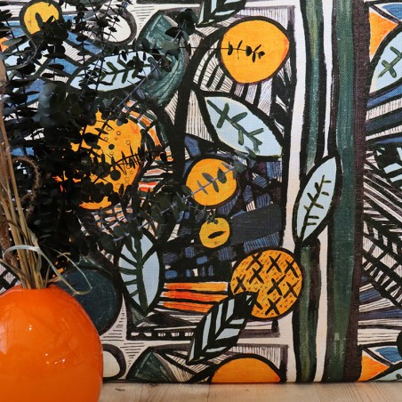 Tissu - TOMIKO orange