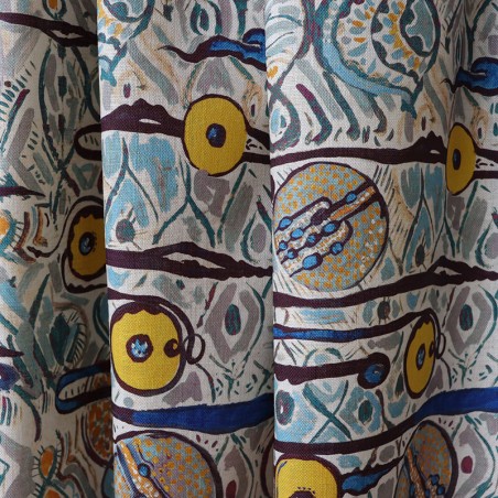 Tissu - ISIS jaune